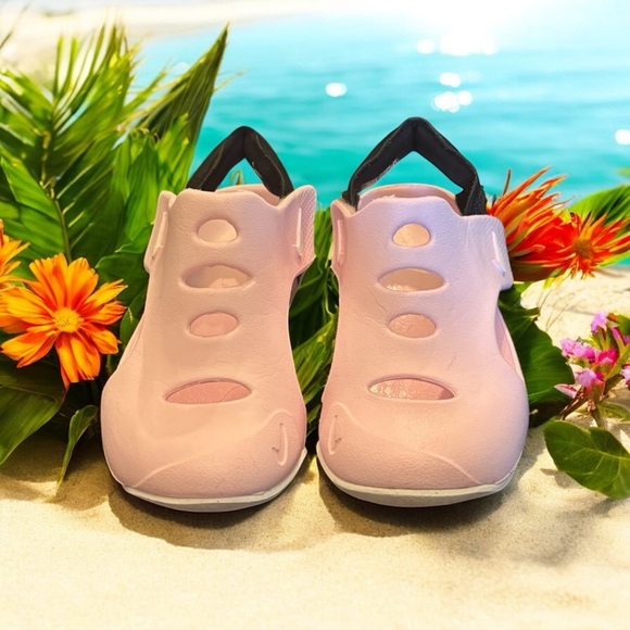 Nike Sunray Protect 3 Stay Put Pink and Black Slip-On Sandals - Picture 7 of 14